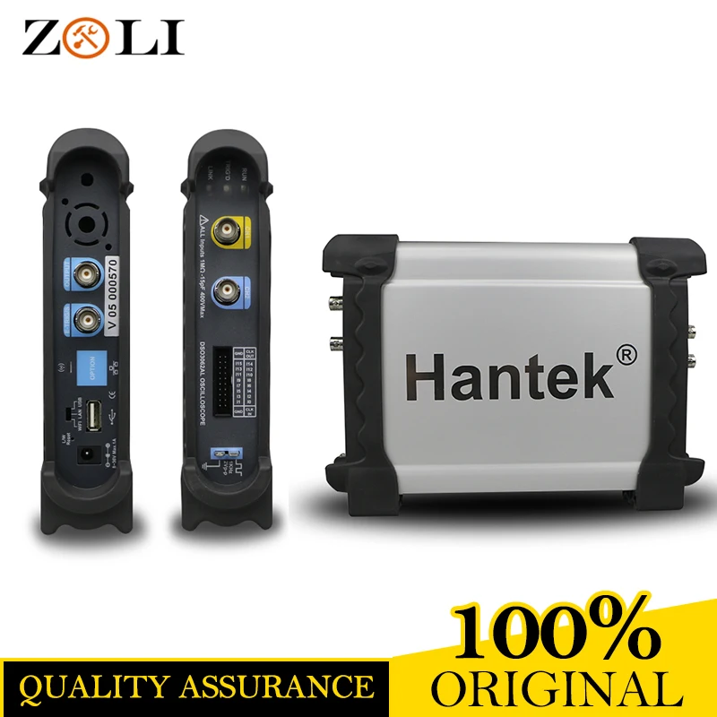 

2017NEWEST DHL FREE shipping Hantek DSO3062AL Professional 2Channel Digital Oscilloscope 5in1 Multifunctional Testing Instrument