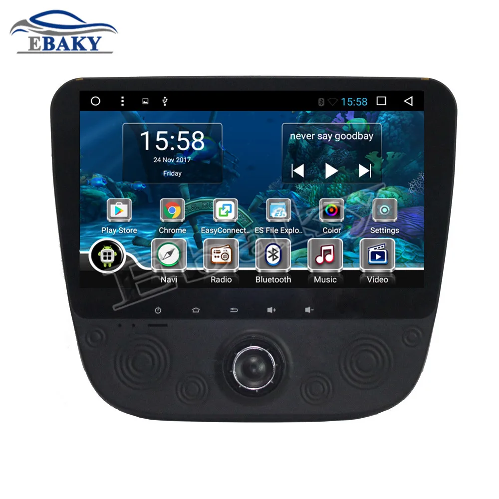 Top NaviTopia 9inch Octa Core Android 7.1 8.1 Car DVD GPS Navigation for Chevrolet Malibu XL 2016- Auto Multimedia Radio Stereo 2