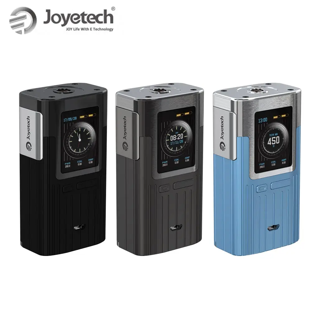 

In stock Original Joyetech ESPION Box mod 200w with 1.45 inch screen Power/TC(Ni, Ti, SS)/TCR /RTC Electronic cigarette vape mod