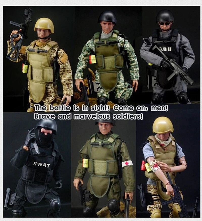 military toy figures