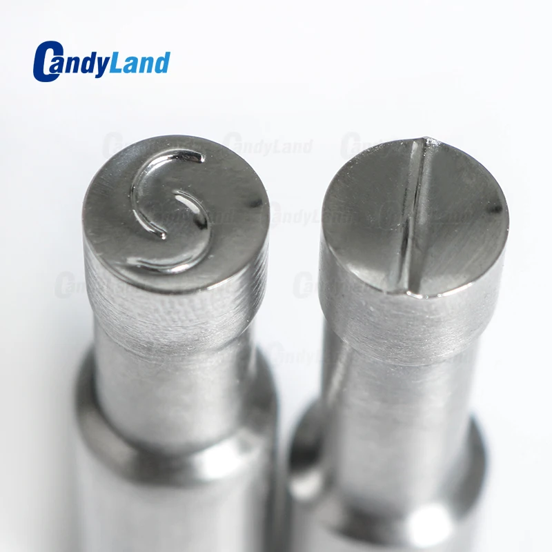 

CandyLand Bracket Milk Tablet Die 3D Punch Press Mold Candy Punching Die Custom Logo Calcium Tablet Punch Die For TDP1.5 Machine