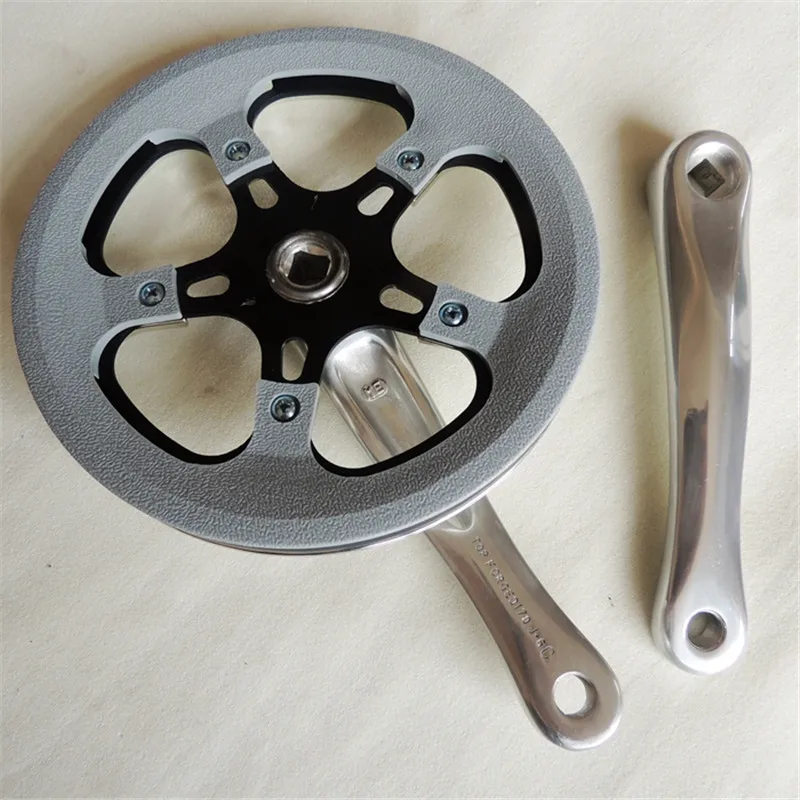 

NGT Mountain Bike 170mm 46T Crankset Aluminum Alloy Folding Bike Chain Wheel Crank Set Top Quality Factory Offer
