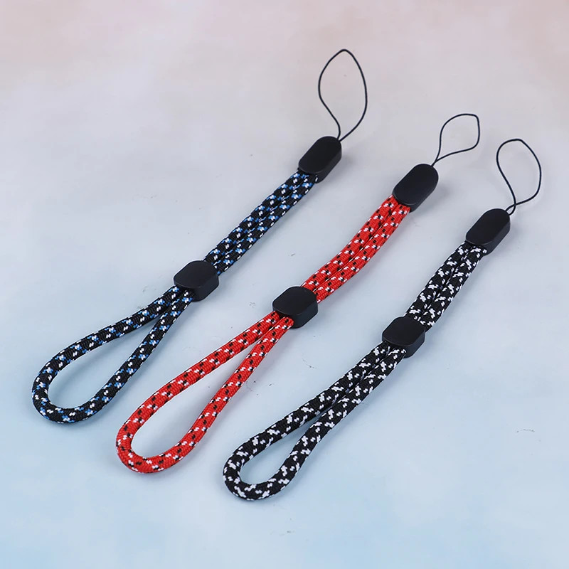 

1Pc Short Hand Wrist Mobile Phone Straps Ring Pendant Universal Anti-slip Keychain Charm Cords Phone Accessories