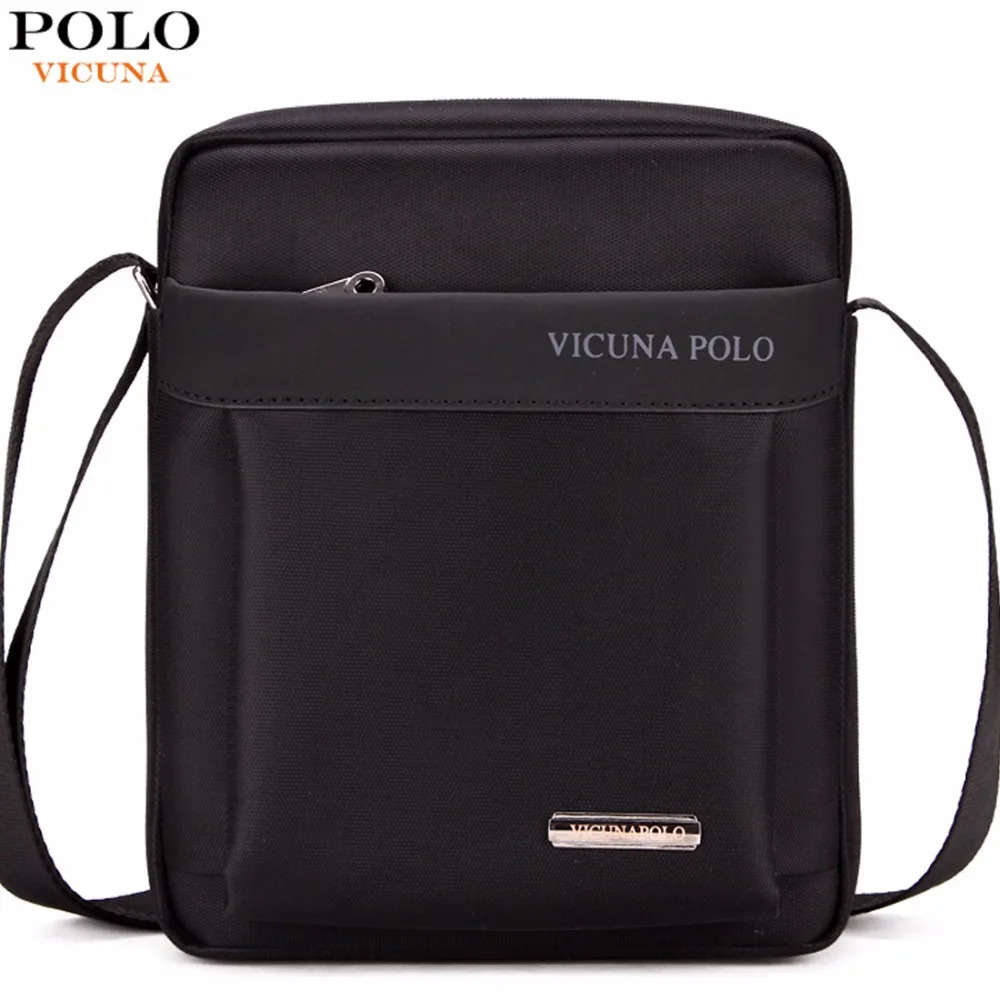 VICUNA POLO Durable Oxford Mens Crossbody Bag Promotion Casual Mens