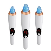 Вакуумное устройство для удаления черных точек, Чистка Пор, вакуум акне Удаление прыщей очищение от акне Отшелушивающий очиститель аппарат для алмазной дермабразии с двумя лезвиями