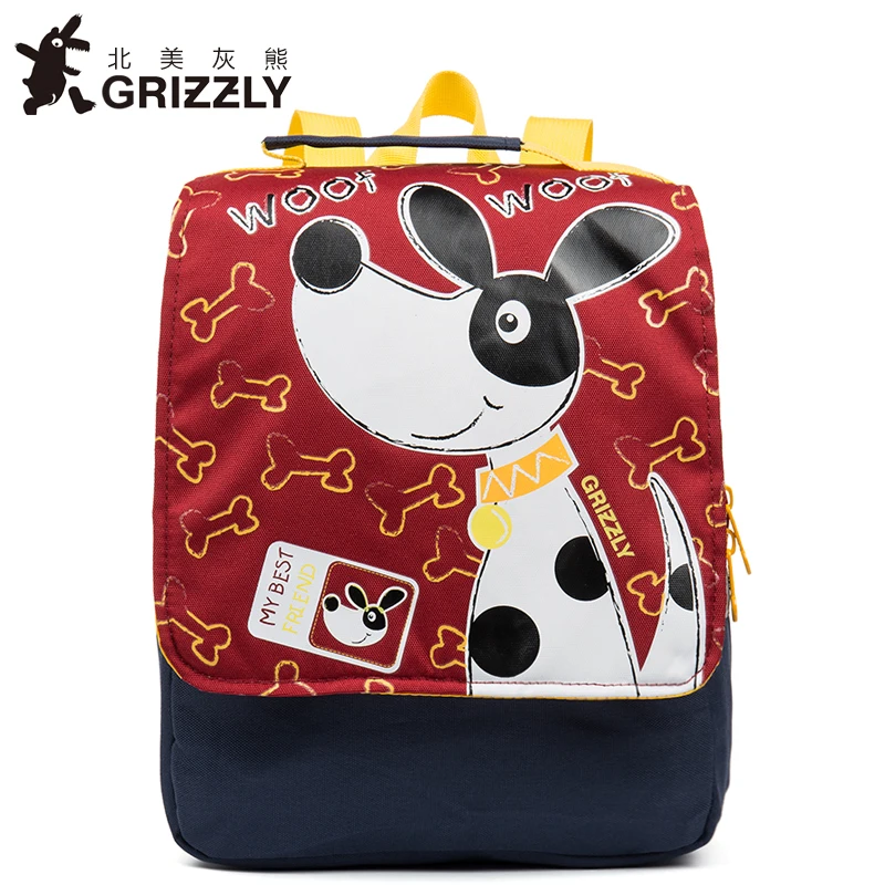 Grizzly 2017 Плюшевые мультфильм Дети Рюкзак детский сад школьная сумка для Обувь