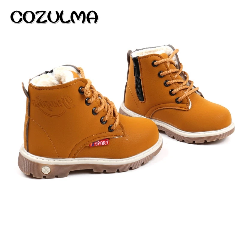 Кроссовки детские кожаные на шнуровке осень/зиму|children shoes for boy|shoes boyschildren |