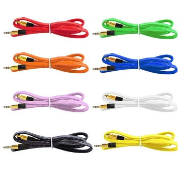 

3.5mm Male To Male Stereo Audio Jack Aux Auxiliary Cable For MP3 Music Piayer in Car