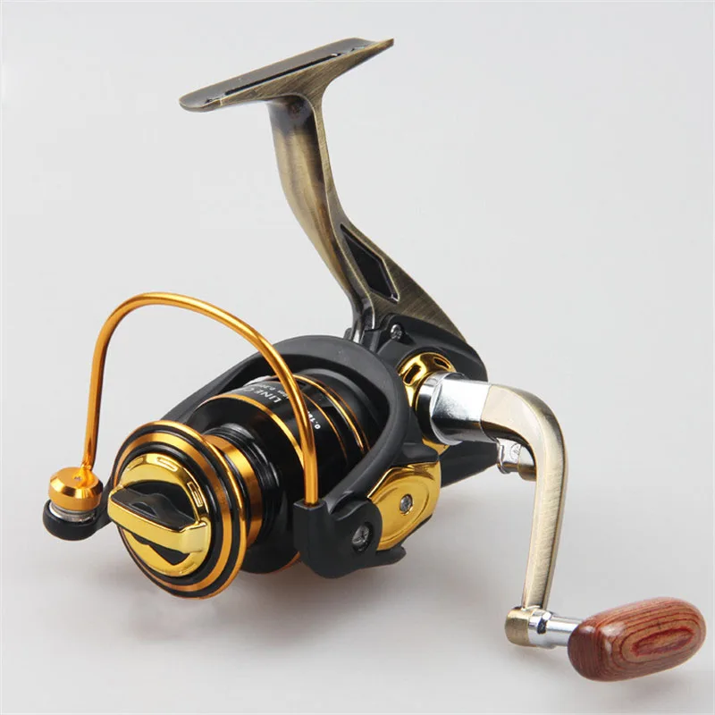 Nouveau moulinet de pêche à enroulement à bascule en métal pour Shimano taille BM2000-7000 10 + 1BB moulinets de coulée d'appât Bromze noir