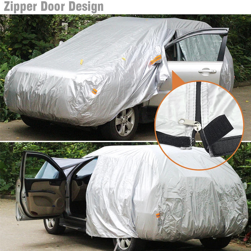 Full Camouflage Car Cover For Audi A4 S4 Rs4 Waterproof Anti-uv