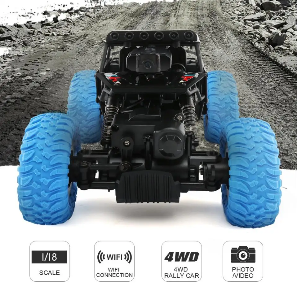 Wi Fi антенна RC автомобиль 4wd внедорожный 2 4G WIFI камера управления в режиме