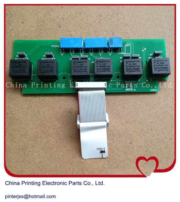 

1 piece new Pulse Trigger Signal Module offset machine board 61.101.1121 S9.101.1121 GNT0131011P5, HU1002