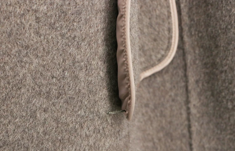 Longueur Laine Qualité De Nouveau Femelle Femmes Mode Designer La Haute 2018 À Moyen Main Manteau PZU4WUnBq