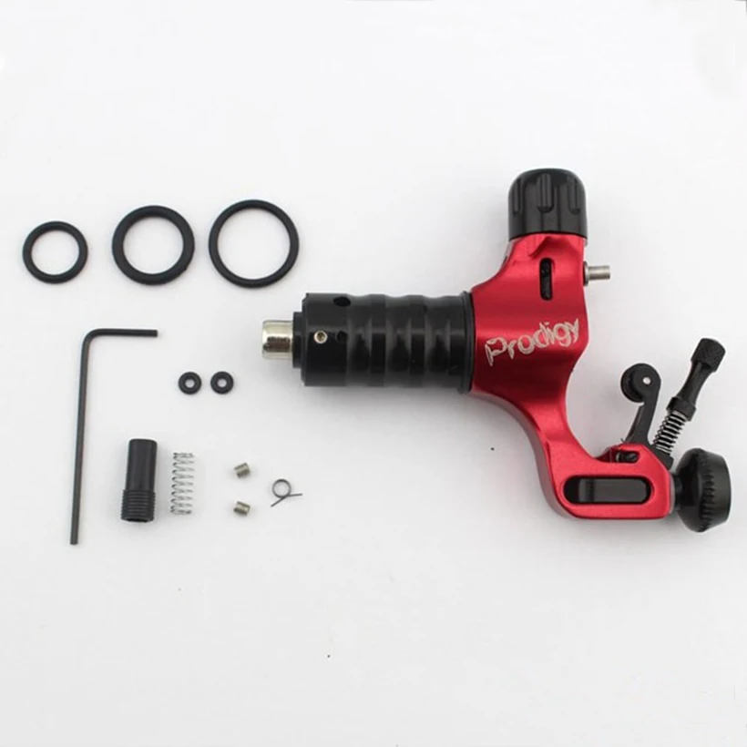  Red Professional Prodigy Stigma Rotary Tattoo Machine Permanent Makeup Machine Tattoo Gun tatuagem 
