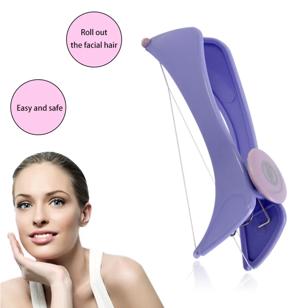 Facial Hair Remover Defeatherer Cotton Thread Hair Body Face Hair Removal Tools Shaver Replaceable Thread new 2