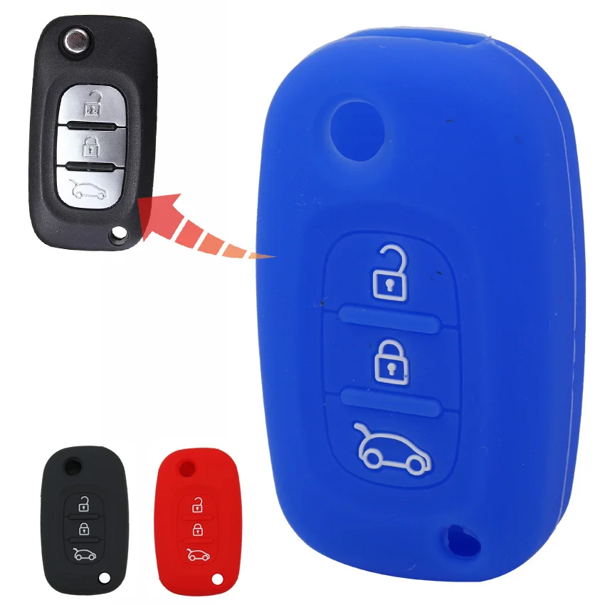 

1pcs 3 Buttons Flip Remote Car Key Case Cover Shell FOB For LADA Priora Sedan Sport Kalina Granta Vesta XRay X-Ray Largus