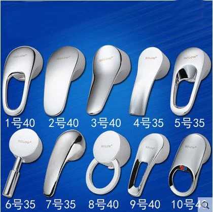 Alça de Cartucho de Torneira de 35 40 mm para Banheiro Cromada Acessórios de Reparo de Torneira de Chuveiro Alça de Torneira de Cozinha Substituída