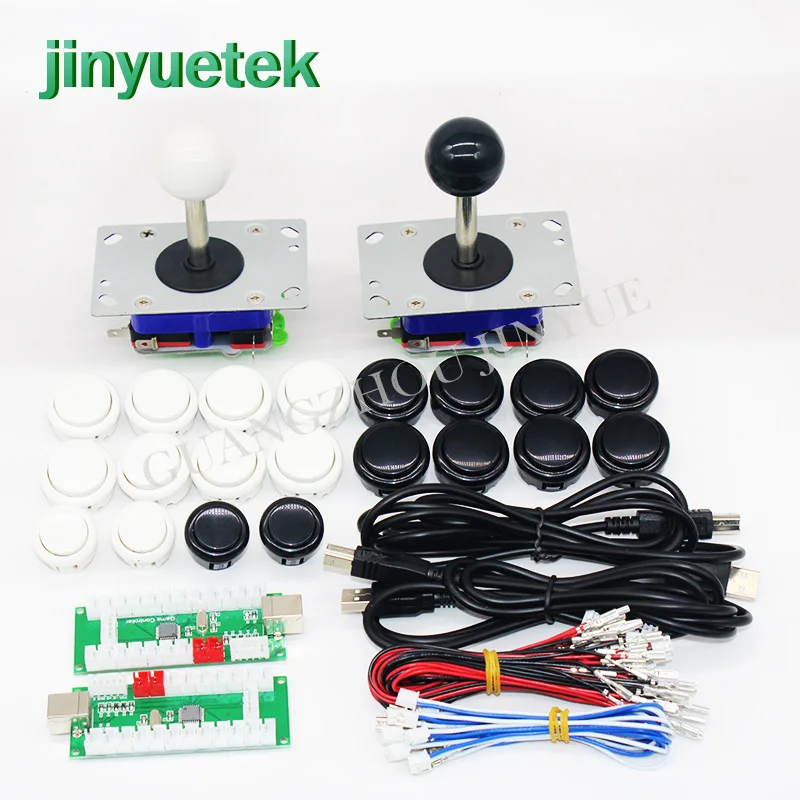 Оригинальная аркадная игра 2 шт. джойстик + кнопка Sanwa PCB USB к JAMMA PC PS/3 контроллер для
