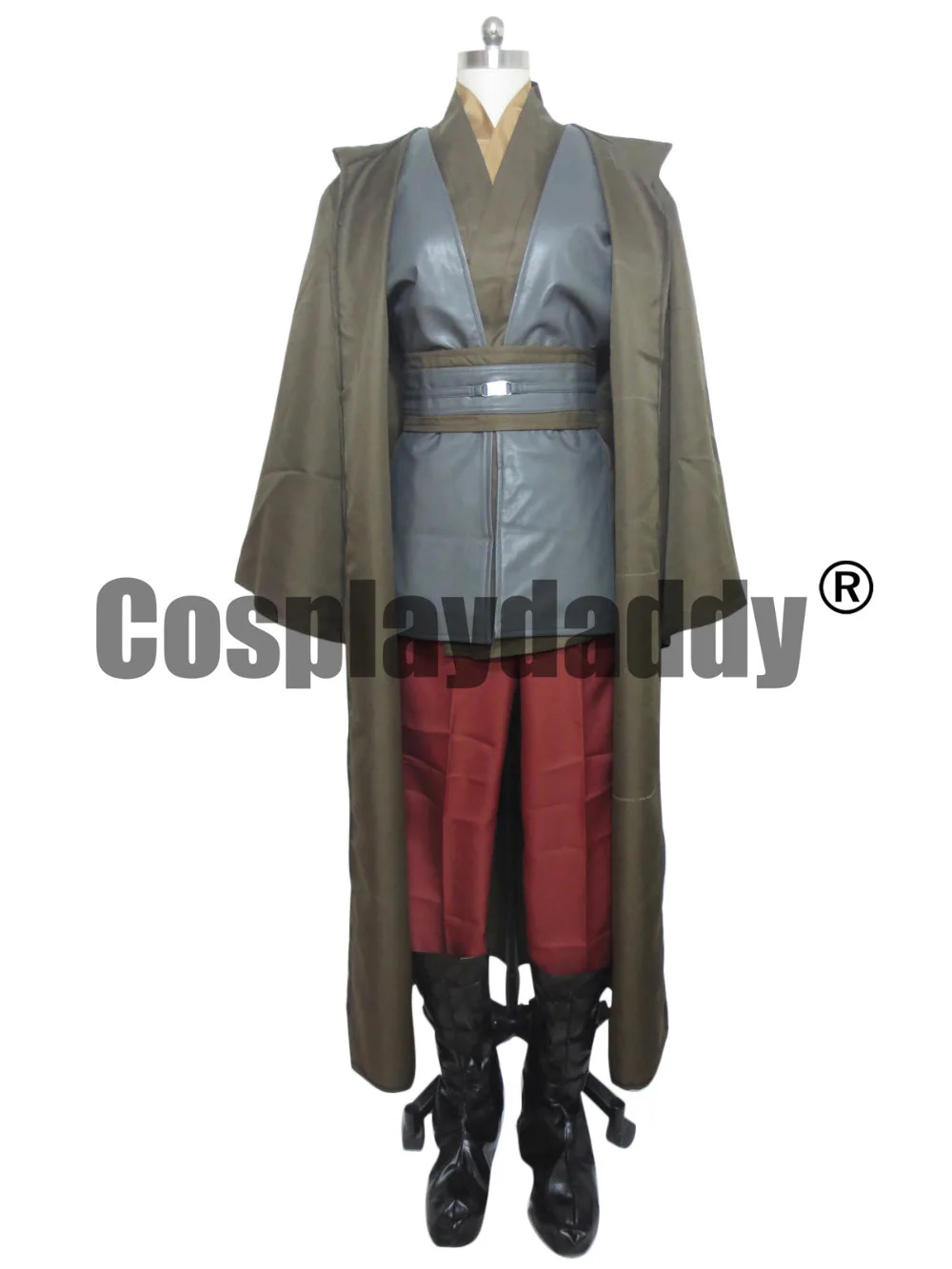 

Star Wars Anakin Skywalker/Darth Vader Jedi Knight Cosplay Costume robe cloak