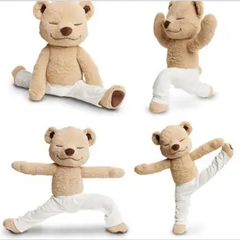 

Big 1pc 40cm / 60cm Yogi Bear Plush Toys Cute Soft Stuffed Animals Bear Dolls For Children Girls Birthday Gifts