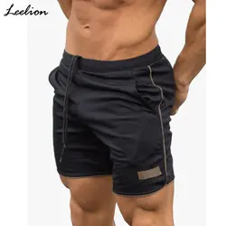 Leelion Лето 2019 г. для мужчин шорты для женщин Фитнес Бодибилдинг модные повседневное Jogger тренировки Crossfit короткие штаны