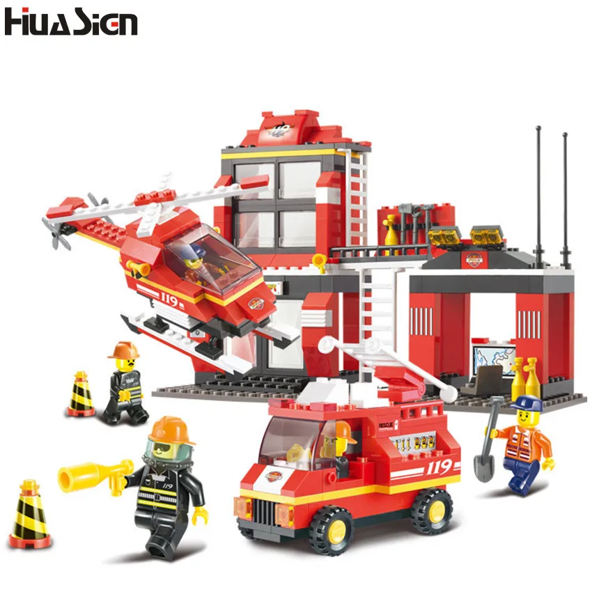 Купить Конструктор Лего Пожарная