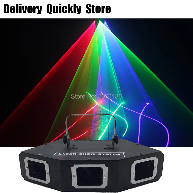 

Showtime 3Lens RGB Laser Line Scanner lazer professinol DJ Dance Bar Coffee Xmas Home Party Disco Effect Light System Show