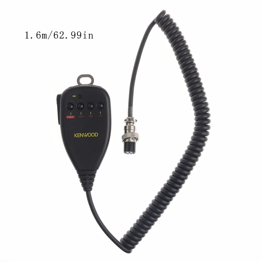 

8 Pin Plug Microphone Speaker Hand Mic For KENWOOD Radios TM-231 MC-44 TM-241