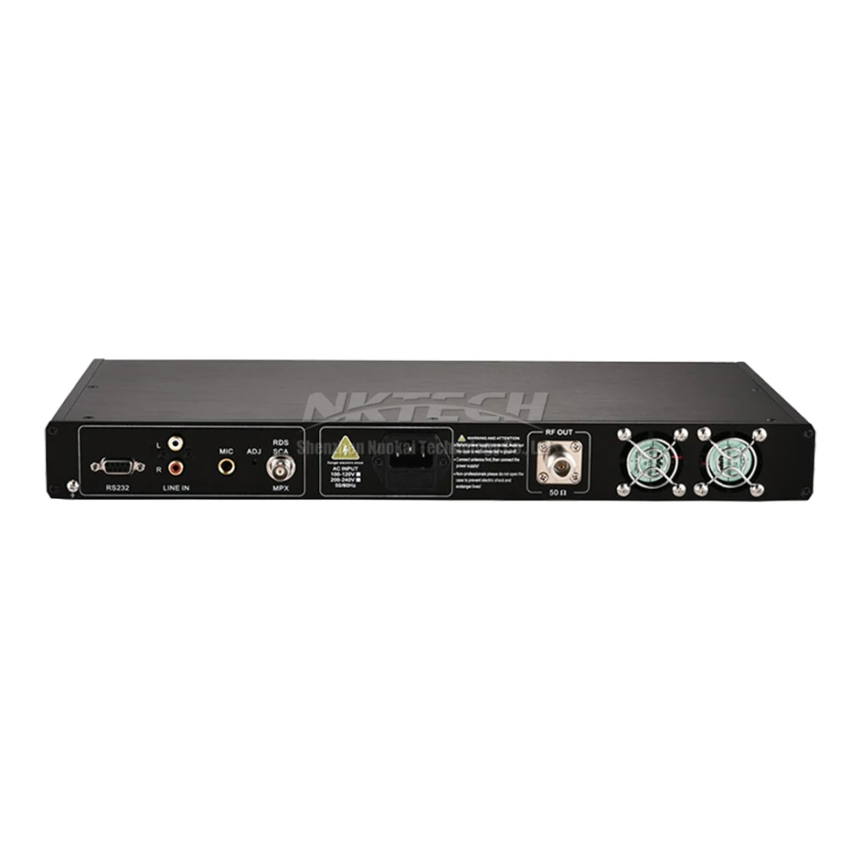 CZE T501 CZERF PLL стерео FM передатчик 0 50 Вт Регулируемая мощность радиовещания RS232 6 5 мм