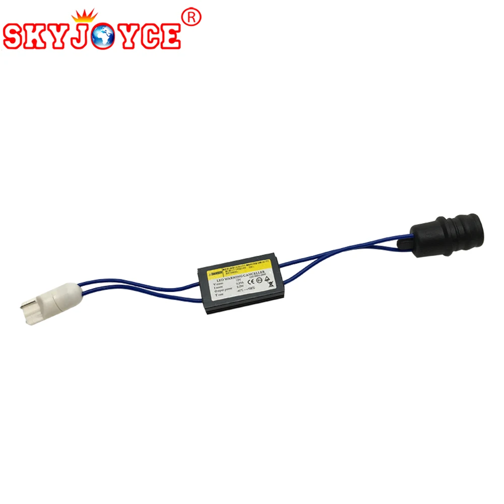 

10-200pcs t10 led decoder error free canbus socket 168 194 W5W t10 led warning canceller car styling canbus led bulb accessory