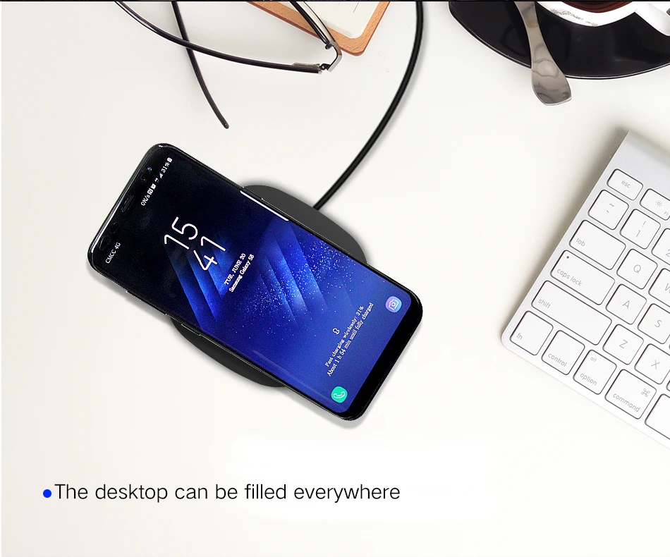 16Wireless Charger for iPhone X 8 Plus Samsung Galaxy S9 S8 Plus S7 S6 Edge Note 4 5 8 Fast Charging Qi Nexus Nokia Sony LG H