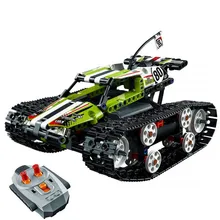Legoing Série Technic 42065 397 pcs Pista RC Carro de Corrida de controle Remoto-Modelo de blocos de construção Tijolos brinquedos para crianças presente DBP337