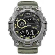 Новинка, SMAEL, спортивные часы для мужчин, водонепроницаемый, светодиодный, цифровые часы, мужские наручные часы, мужские, большие, мужские часы, военные, montre homme