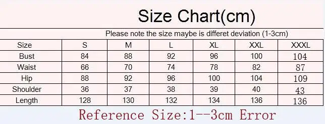 Vietnam Size Chart