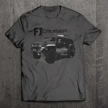 Модные новые футболки, футболки, новые летние модные мужские футболки FJ Cruiser, футболки Off roader, футболки Jeep hair Jeep Life, Мужская футболка Sh