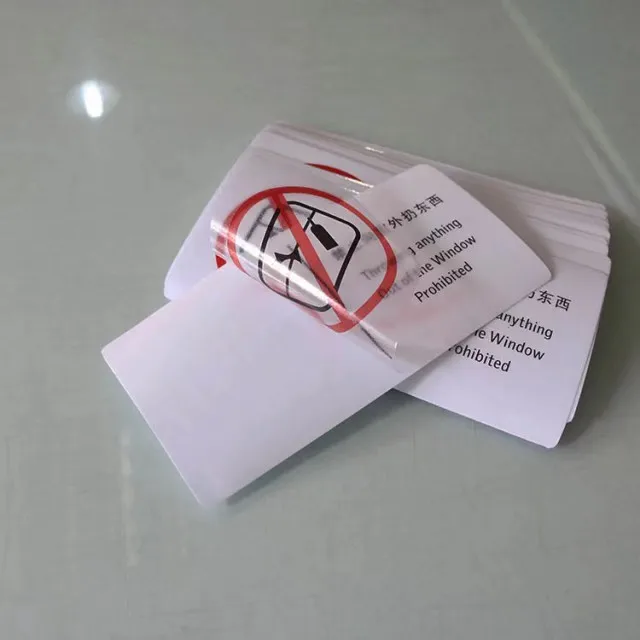 Transparent PET Sticker, China Adhesive Label Sticker,China Label Printing