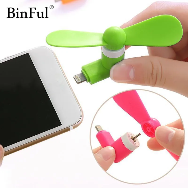 

BinFul USB Fan Portable gadget Phone Mini Electric Fan Cooler For iphone 5 5s 6 6s plus 7 Plus More USB gadgets Mobile Phone