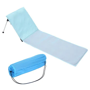 

Outdoor Foldable Beach Chair Portable Breathable Aluminum Sun Lounger For Home Outdoor Garden Chair Bed Foldable Deck Chair So