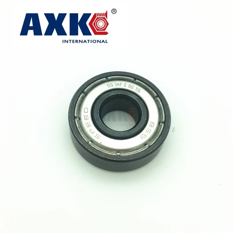 Ролики Axk керамические швейцарские Bsb Speed 608 8*22*7 мм 608z Abec11 белые шарики Zro2 Si3n4