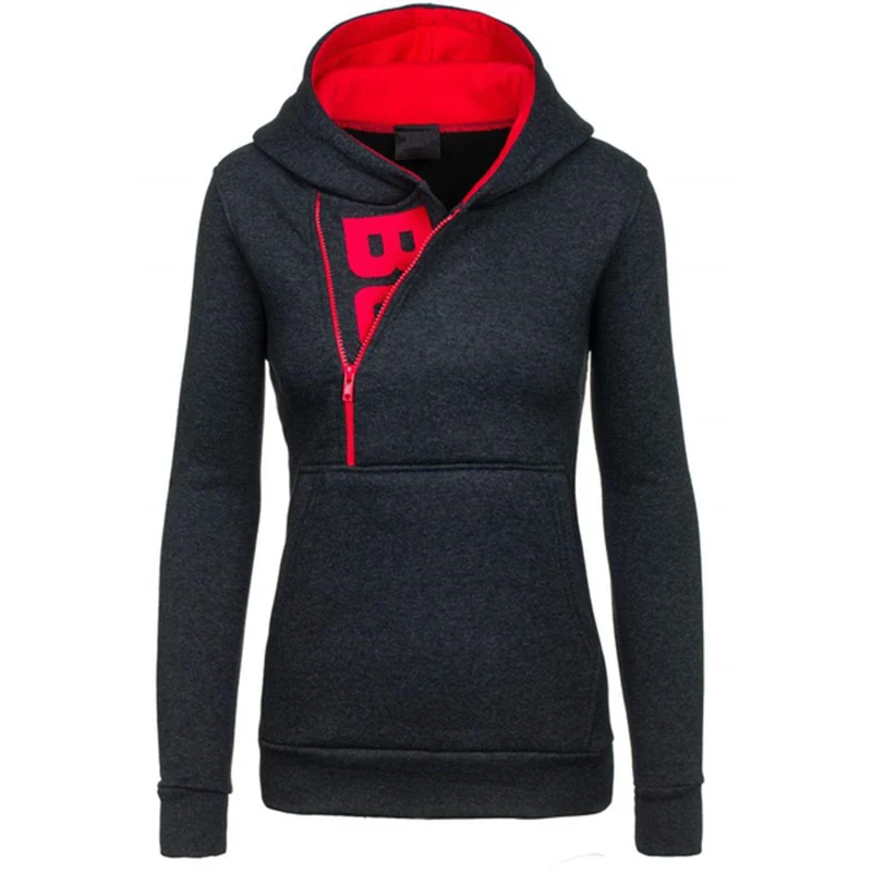 Zogaa Women Tracksuit Long Sleeve Hoodies Sweatshirts Casual Drawstring Pockets Zipper Warm Outwear Female Coat Tops Pullovers Zogaa Women Tracksuit Long Sleeve Hoodies Sweatshirts Casual Drawstring Pockets Zipper Warm Outwear Female Coat Tops Pullovers