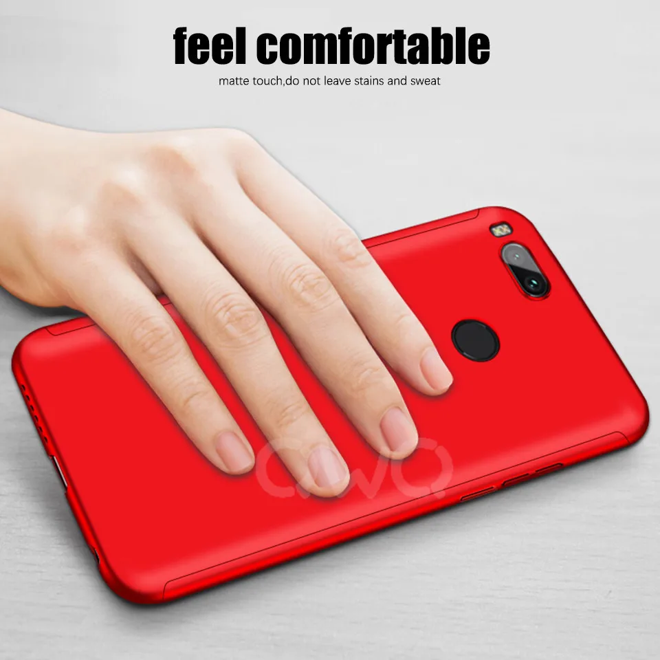 360 Degree Protection Hard Cases For Xiaomi Redmi 4X 4A 5A 5 5 Plus Note 5 5A Shockproof Full Cover  Phone Shell 2
