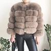 2022 new style real fur coat 100% natural fur jacket female winter warm leather fox fur coat high quality fur vest Free shipping ► Photo 2/6