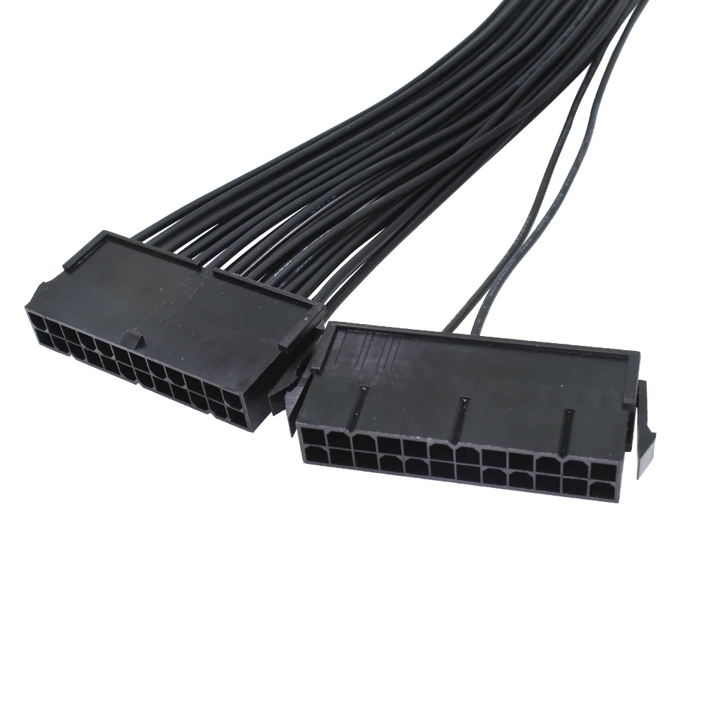 TISHRIC ATX 24Pin 2 Dual Molex PSU шнур питания адаптер материнской платы кабель стартера