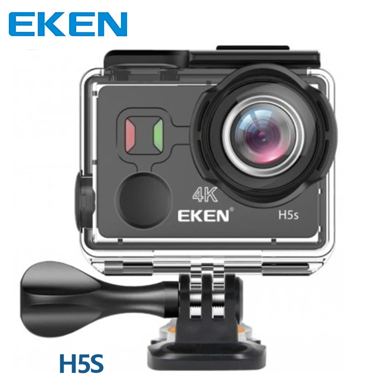 Оригинальная Экшн-камера eken H5S Ambarella A12 с чипом Ultra 4K 30FPS, сенсорный экран, Wifi, спортивная водонепроницаемая камера Go Pro, Спортивная камера