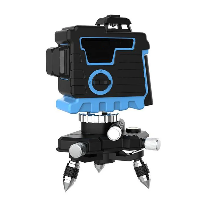 

12-Line Laser Level 360 Degree Rotating Outdoor Mode Laser Level 3D Infrared Wall Meter Waterproof Automatic Line Line Meter