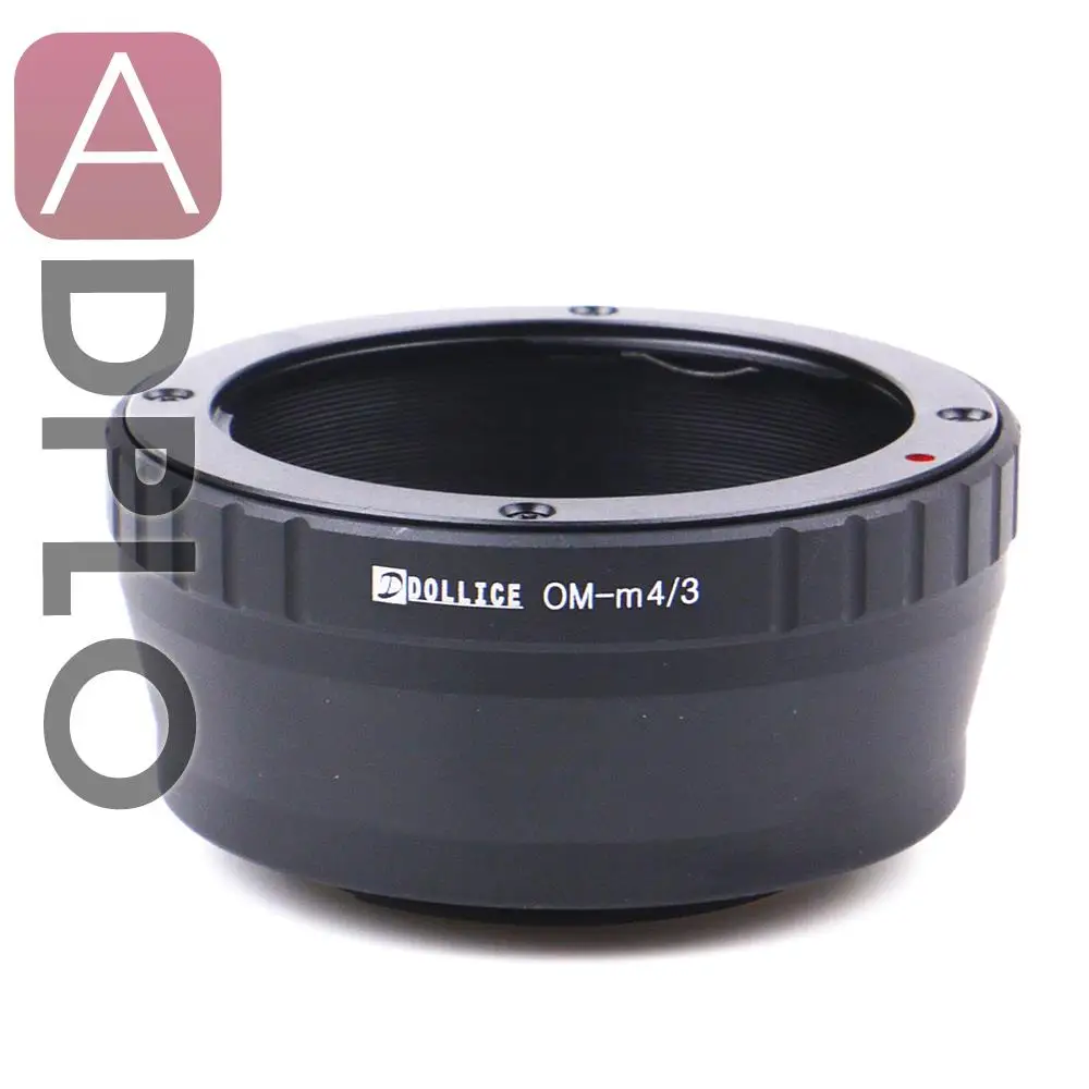 Dollice Lens Adapter Ring Mount Suit For Olympus OM Lens to Micro Four Thirds 4/3 M43 M4/3 Camera  E-PL6 E-P5 E-PL5 E-PM2 E-P3