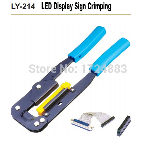 Фото LED Display Sign Crimping Tool Usage for Making Hub Flat Cable IDC Connector Onto The Ribbon | Инструменты