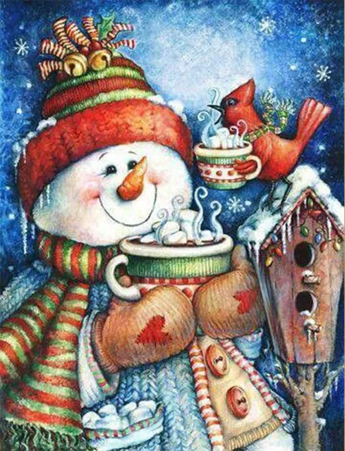 

Full Diy Diamond Painting Embroidery Cross Stitch Santa Claus For Christmas Gift Diamond Mosaic Needlework Art Decoration