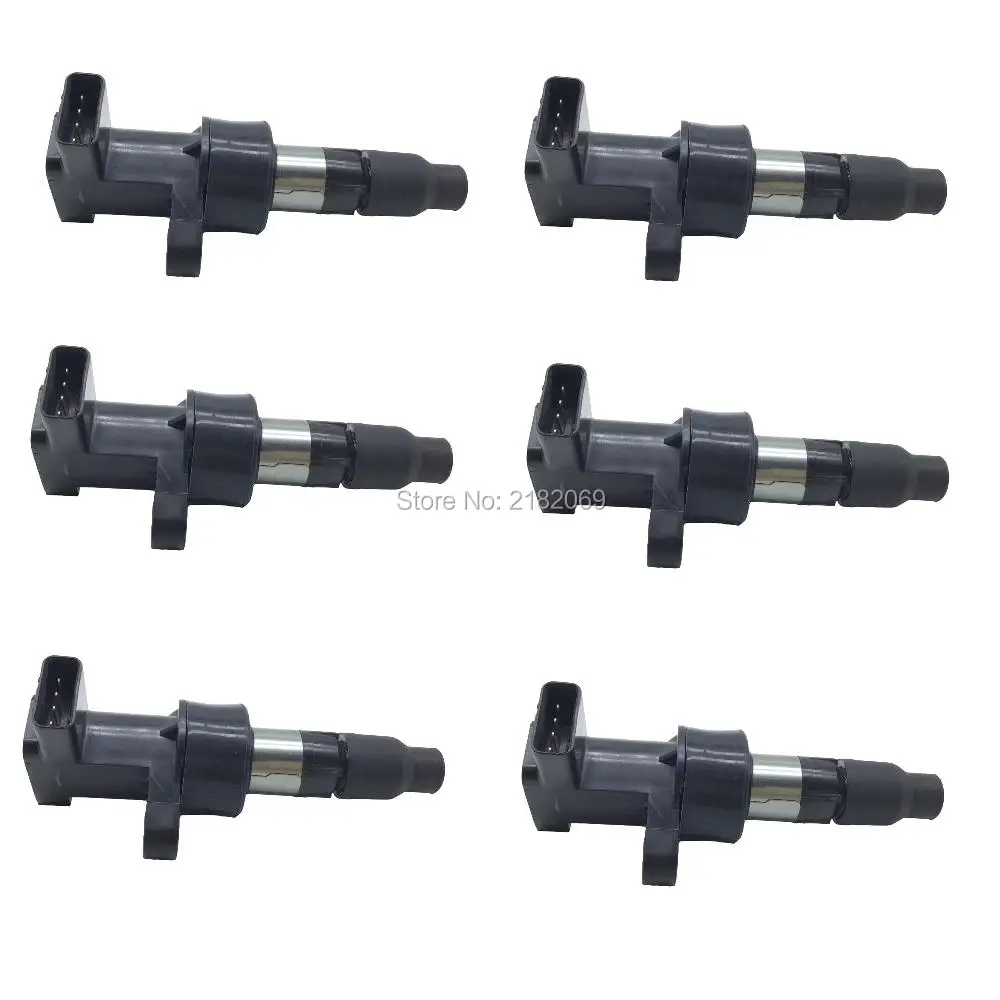 Set Of 6 Ignition Coil For Jaguar S Type X Type 2.5 3.0L V6 C2S 11480