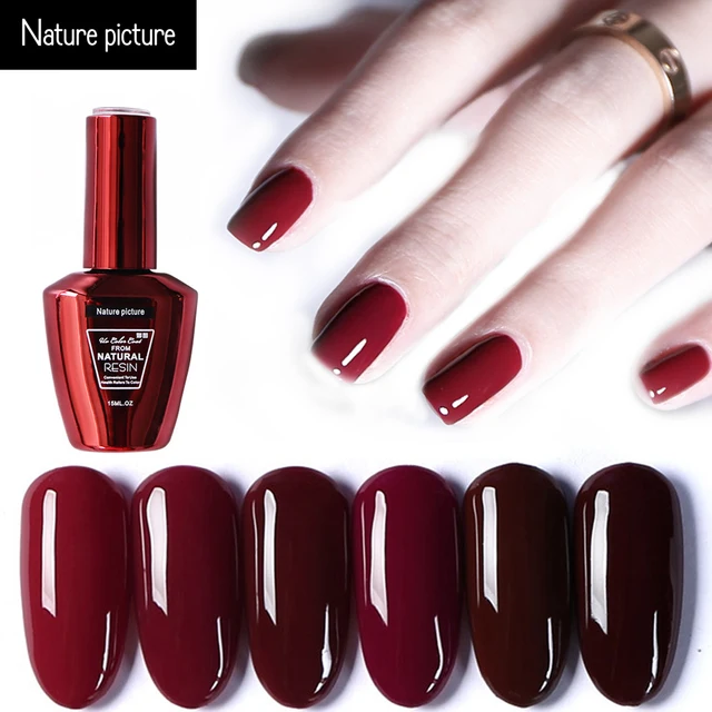 Us 8 27 Nature Picture 15ml Wine Red Color Series Uv Gel Nail Polish Long Lasting Nail Polish Nail Art Professional Liquid Gel Polish In Nail Gel Us 8 27 Nature Picture 15ml Wine Red Color Series Uv Gel Nail Polish Long Lasting Nail Polish Nail Art Professional Liquid Gel Polish In Nail Gel